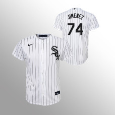 Tigers #74 Eloy Jimenez Jersey Youth Replica White Home