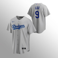 Los Angeles Dodgers Replica Jersey #9 Gavin Lux Alternate Gray