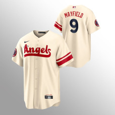 Angels Jack Mayfield Cream Replica Jersey 2022 City Connect