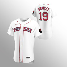 Jackie Bradley Jr. Authentic Boston Red Sox Home White Jersey