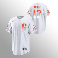 Jake McGee White Giants Jersey 2022 City Connect Replica