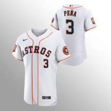 Jeremy Pena 60th Anniversary Houston Astros Authentic Home White Jersey