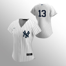 Yankees #13 Women's Joey Gallo Replica Home White Jersey