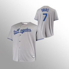 Dodgers Jersey Don Drysdale Gray Big & Tall Replica