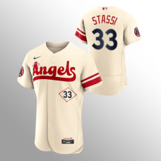Cream Angels Max Stassi 2022 City Connect Jersey Authentic