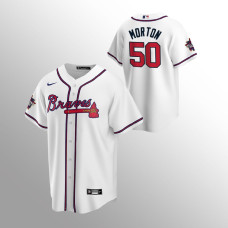 Charlie Morton Atlanta Braves White 2021 MLB All-Star Game Replica Home Jersey