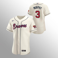 Men's Atlanta Braves Dale Murphy Authentic Cream 2020 Alternate Jersey