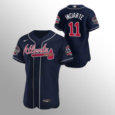 Men's Atlanta Braves Ender Inciarte 2021 MLB All-Star Navy Game Patch Authentic Team Jersey