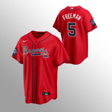 Freddie Freeman Atlanta Braves Red 2021 All-Star Game Alternate Replica Jersey