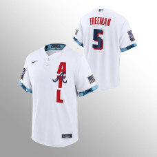 Freddie Freeman Atlanta Braves White 2021 MLB All-Star Game Replica Jersey
