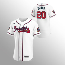 Marcell Ozuna Atlanta Braves White 2021 MLB All-Star Game Authentic Home Jersey