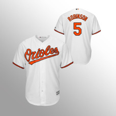 Baltimore Orioles Brooks Robinson White Cool Base Home Jersey