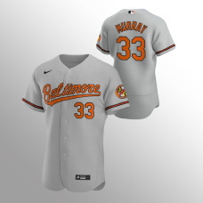 Eddie Murray Baltimore Orioles Gray Authentic Road Jersey