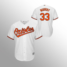 Baltimore Orioles Eddie Murray White Cool Base Home Jersey