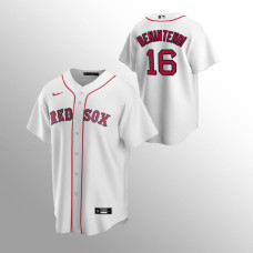 Men's Boston Red Sox Andrew Benintendi #16 White Replica Home Jersey