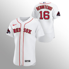 Boston Red Sox Andrew Benintendi White 2018 World Series Champions Jersey