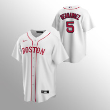 Enrique Hernandez Boston Red Sox White Replica Alternate Jersey