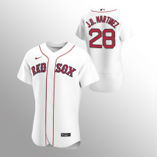 Men's Boston Red Sox J.D. Martinez Authentic White 2020 Home Jersey
