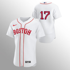 Boston Red Sox Nathan Eovaldi White 2021 Patriots' Day Authentic Jersey