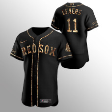 Rafael Devers Boston Red Sox Black Python Skin Authentic Jersey