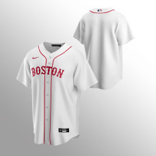 Men's Boston Red Sox Replica White Alternate Jersey