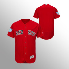 Men's Boston Red Sox 2019 Spring Training Scarlet Flex Base Majestic Jersey