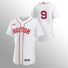 Boston Red Sox Ted Williams White 2021 Patriots' Day Authentic Jersey