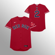 Xander Bogaerts Boston Red Sox Red 2021 Players' Weekend Nickname Jersey