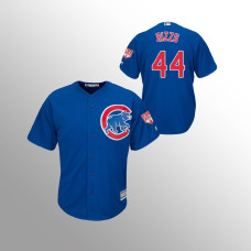 Men's Chicago Cubs #44 Royal Anthony Rizzo 2019 Spring Training Cool Base Majestic Jersey