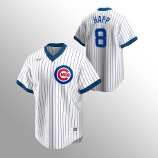 Ian Happ Chicago Cubs White Cooperstown Collection Home Jersey