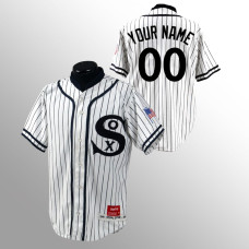 Chicago White Sox Custom White 1990 Turn Back the Clock Jersey