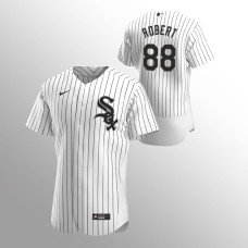 Men's Chicago White Sox Luis Robert Authentic White 2020 Home Team Jersey
