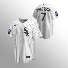 Tim Anderson Chicago White Sox White 2021 All-Star Game Home Replica Jersey