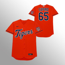 Gregory Soto Detroit Tigers Orange 2021 Players' Weekend Nickname Jersey