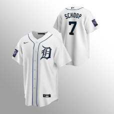 Jonathan Schoop Detroit Tigers White 2021 All-Star Game Home Replica Jersey