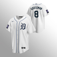 Robbie Grossman Detroit Tigers White 2021 All-Star Game Home Replica Jersey