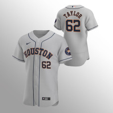 Houston Astros Blake Taylor Gray Authentic Road Jersey