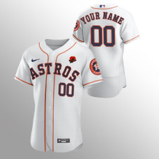 Houston Astros Custom White 2021 Memorial Day Authentic Jersey