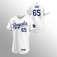 Men's Kansas City Royals Jakob Junis Authentic White 2020 Home Jersey