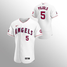 Los Angeles Angels Albert Pujols White Authentic Home Jersey