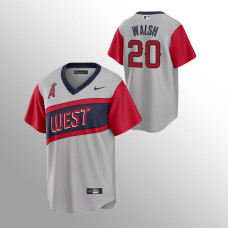 Jared Walsh Los Angeles Angels Gray 2021 Little League Classic Replica Jersey