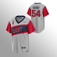 Jose Suarez Los Angeles Angels Gray 2021 Little League Classic Replica Jersey