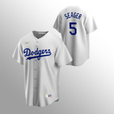 Corey Seager Los Angeles Dodgers White Cooperstown Collection Home Jersey