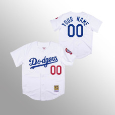 Los Angeles Dodgers Custom White 1981 Authentic Jersey