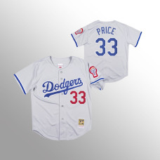 Los Angeles Dodgers David Price Gray 1981 Authentic Jersey