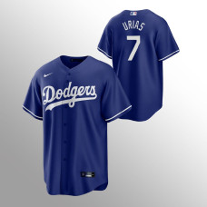 Men's Los Angeles Dodgers Julio Urias #7 Royal Replica Alternate Player Jersey