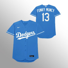 Los Angeles Dodgers Max Muncy Blue 2021 Players' Weekend Nickname Jersey