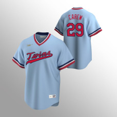Rod Carew Minnesota Twins Light Blue Cooperstown Collection Road Jersey