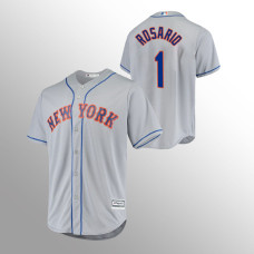 Amed Rosario New York Mets Gray Cool Base Road Official Player Jersey