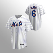Men's New York Mets Jeff McNeil #6 White Replica Home Jersey